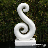 Garden Sculpture - Terrazzo - Fish Hook