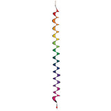 Wind Spinner - Curly 48"Thin Rainbow