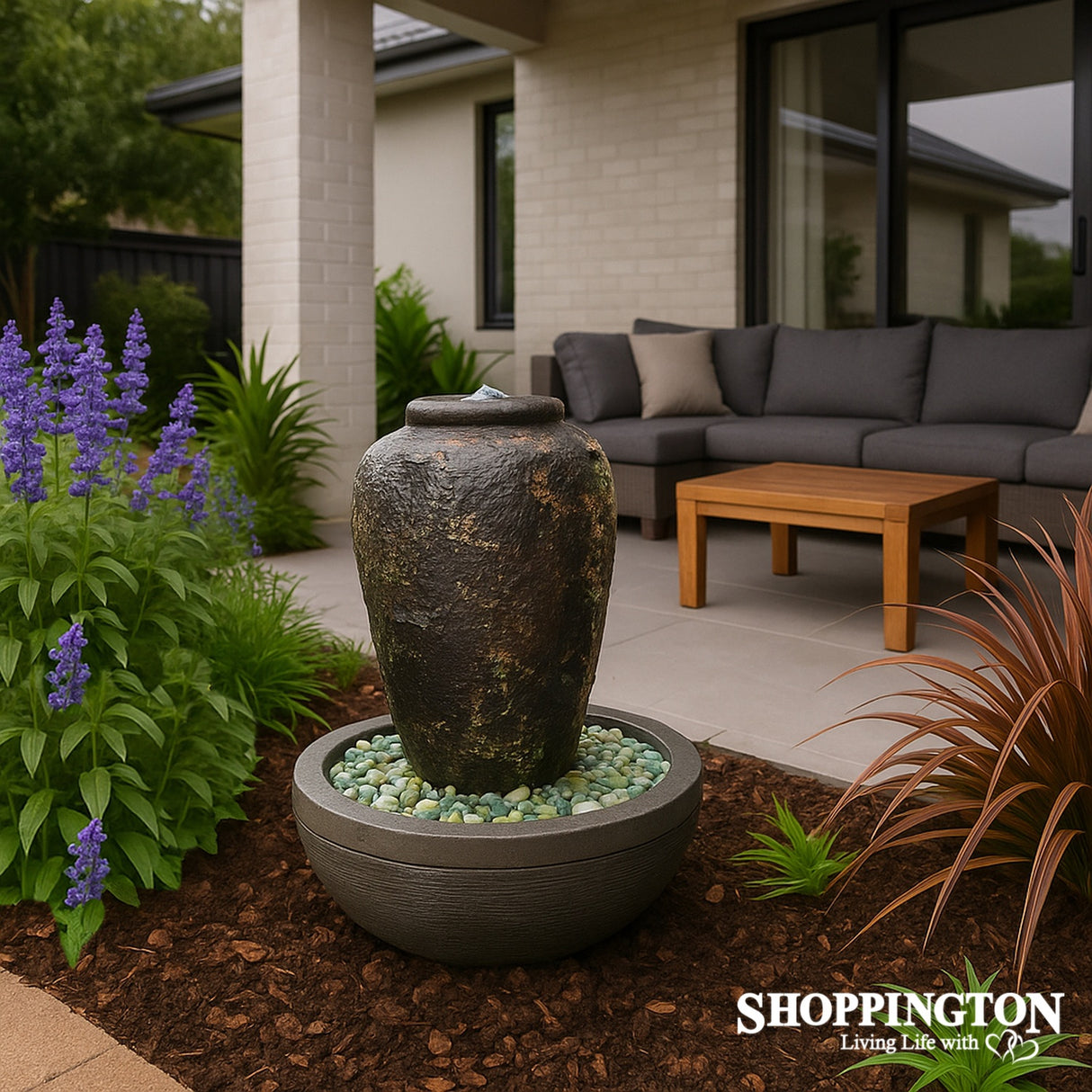 Oceanic Rustic Water Feature