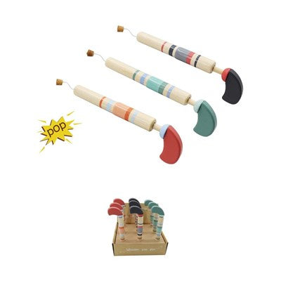 Wooden Pop Gun - Pastel