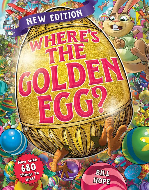 Where's The Golden Egg? New Edition Hardback Book