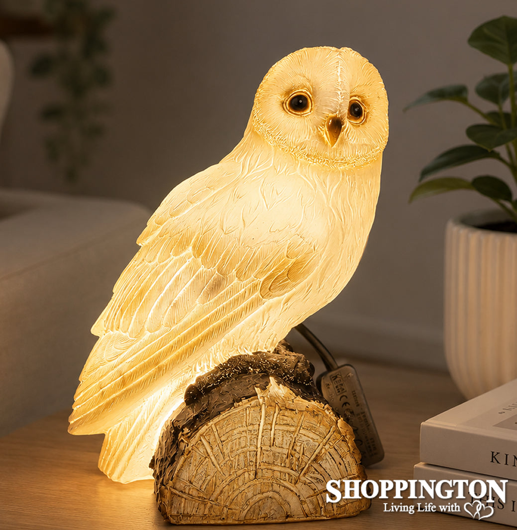 Snowy Owl Lamp