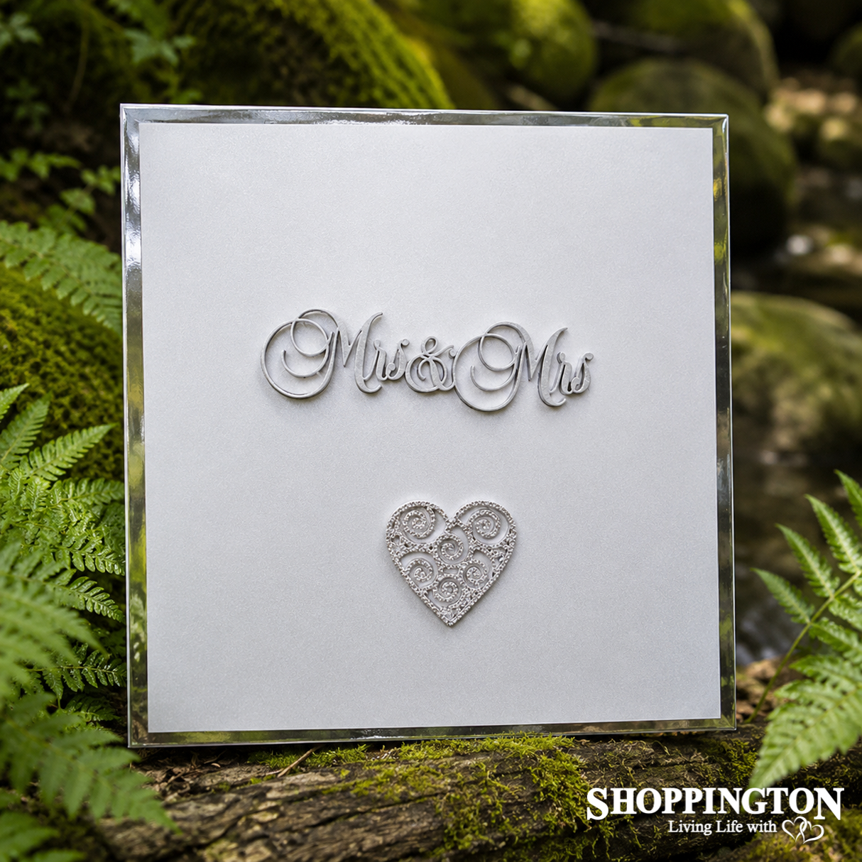 Wedding Album - Silver Mrs & Mrs