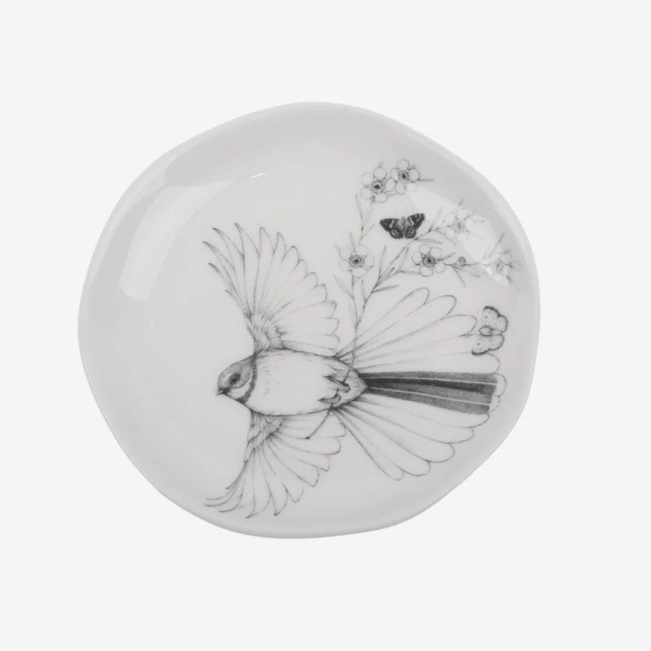 Trinket Dish - Piwakawaka Come Fly With Me