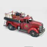Die Cast Metal Replica Vintage Fire Truck Top Reel