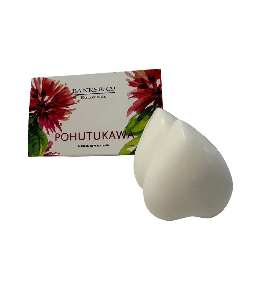 Banks & Co / Pohutukawa Heart Soaps 2pk