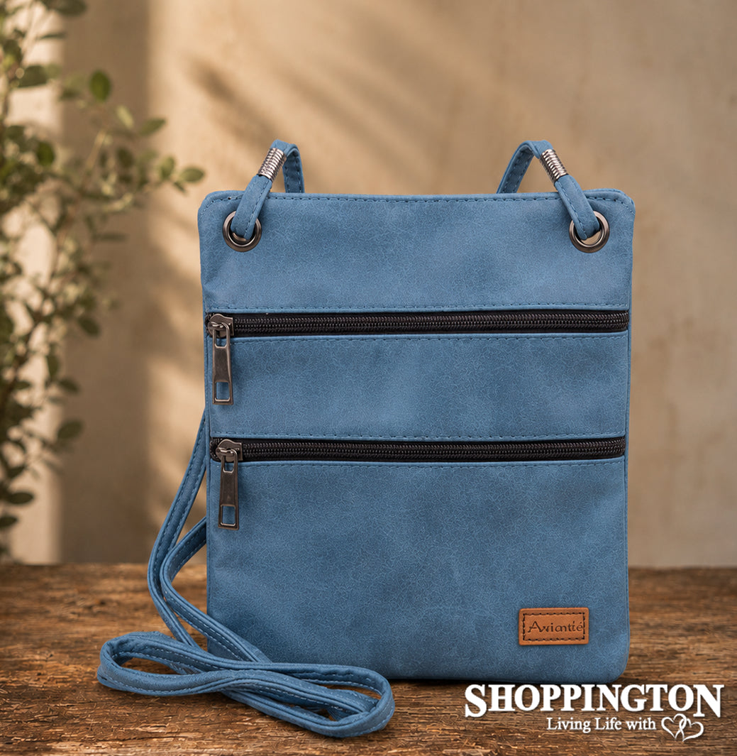 Smart Pouch Shoulder Sling Bag - Zip Compartments (available in 7 colours)
