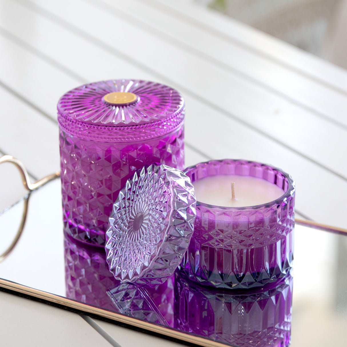 The SOi Co Shimmer Candle - Spa Holiday Petite