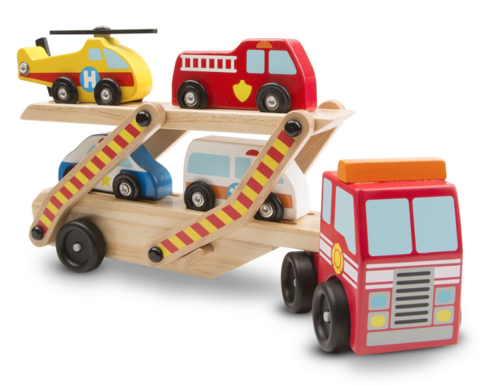 Melissa & Doug Emergency Vehicle Carrier