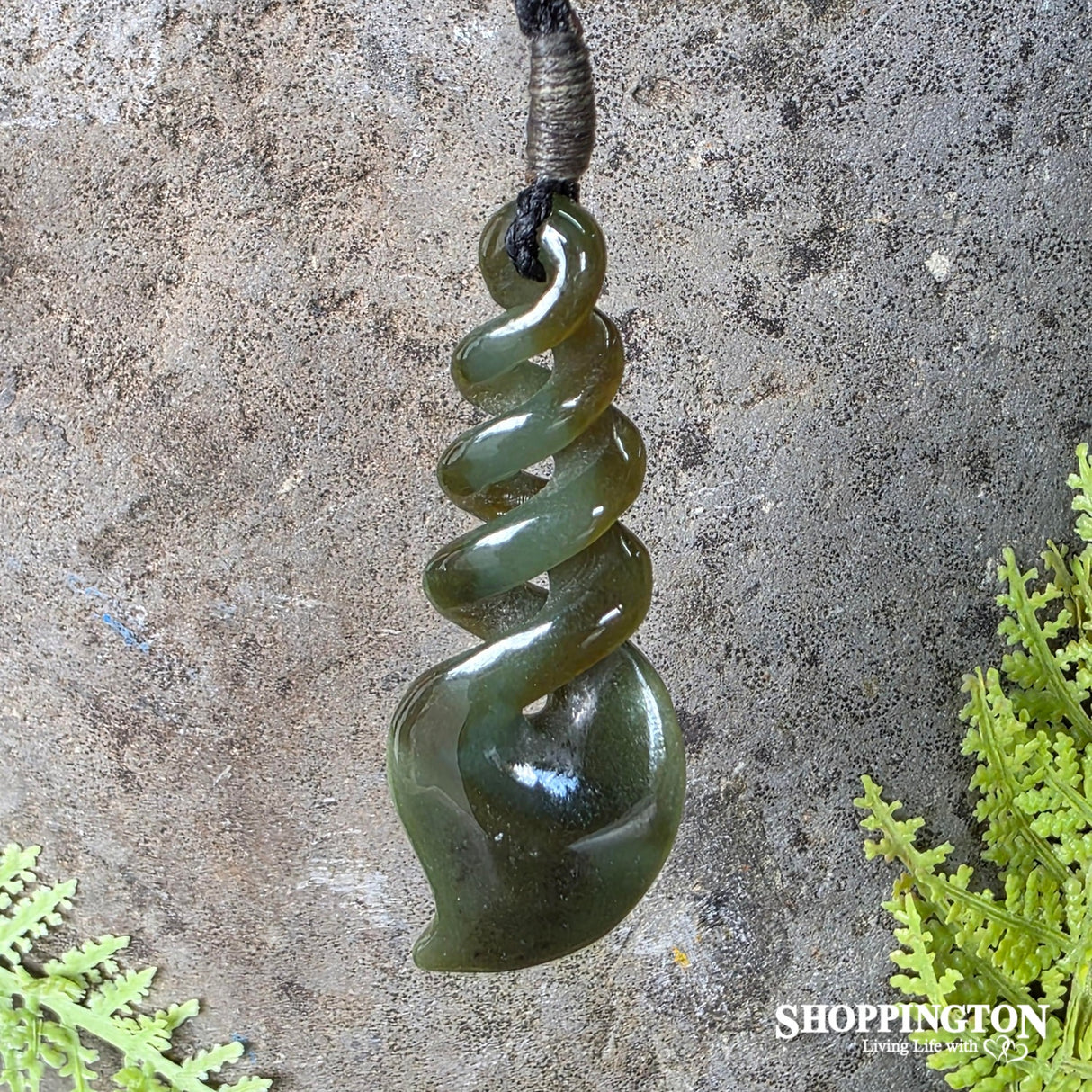 Pikorua (Quad) Pounamu Pendant