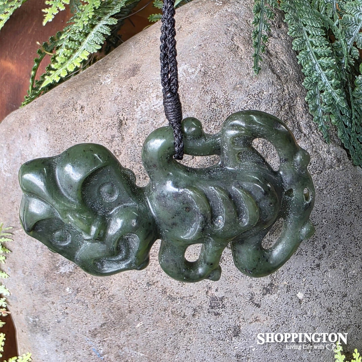 Pounamu Detailed Tiki