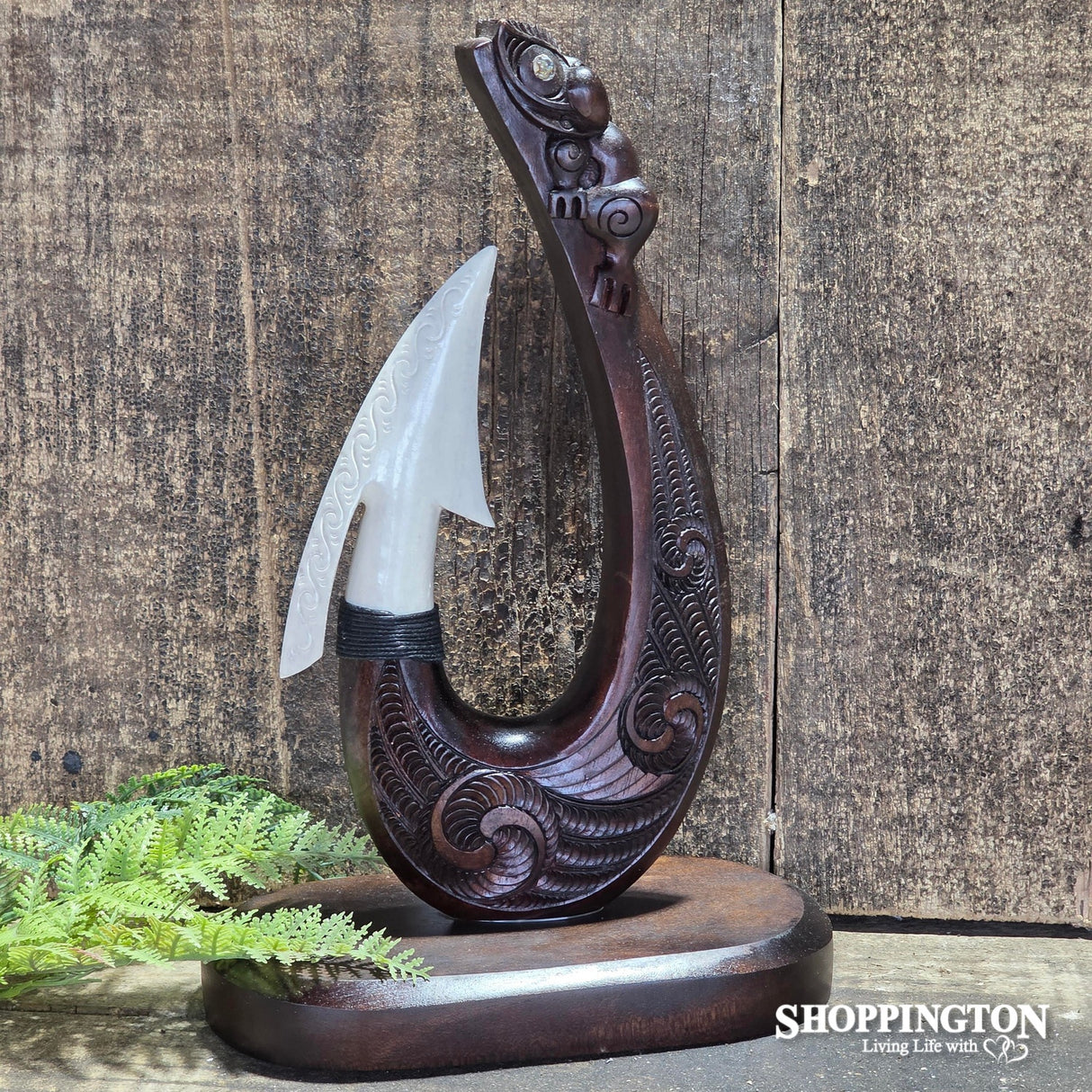 NZ Made - Hand Carved Wooden Hook