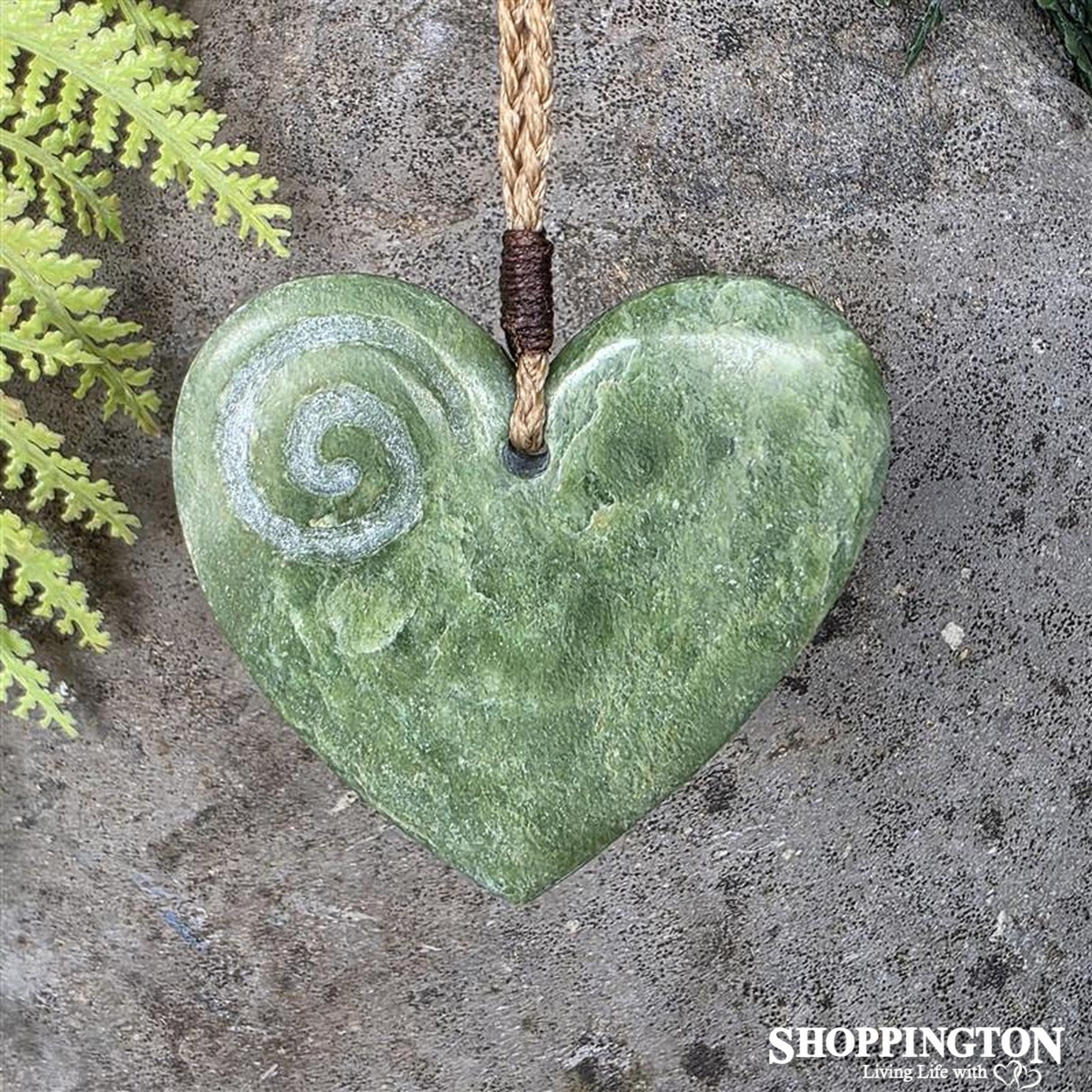 Koru Heart Pounamu