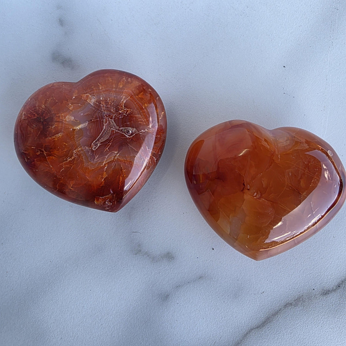 Heart - Carnelian
