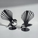 Freestanding Metal Kiwiana Art - Fantail Full Chest (ea)