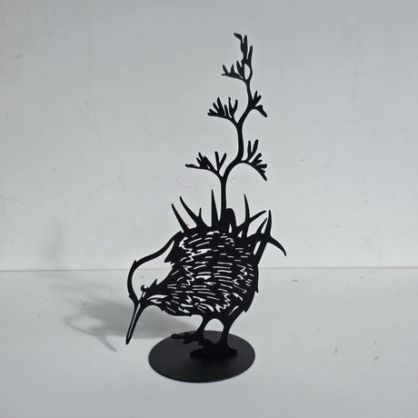 Freestanding Metal Kiwiana Art - Kiwi