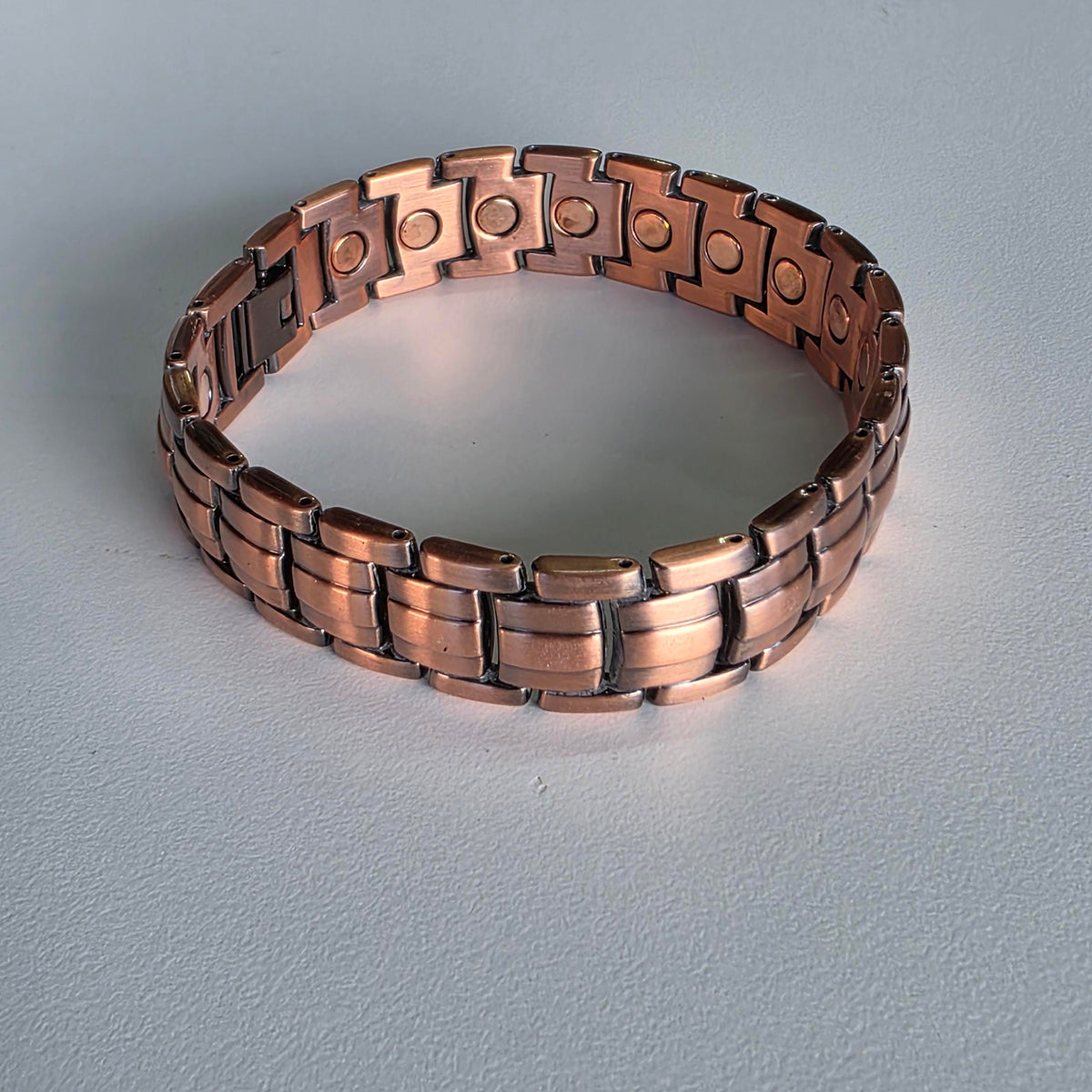 Copper Magnetic Chain Bracelet - Heavy Link