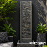 Slate Pillar Water Feature 50cm x 175cm