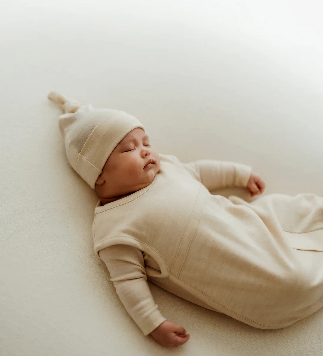Jamie Kay - Cocooi Merino Sleeping Bag - Natural