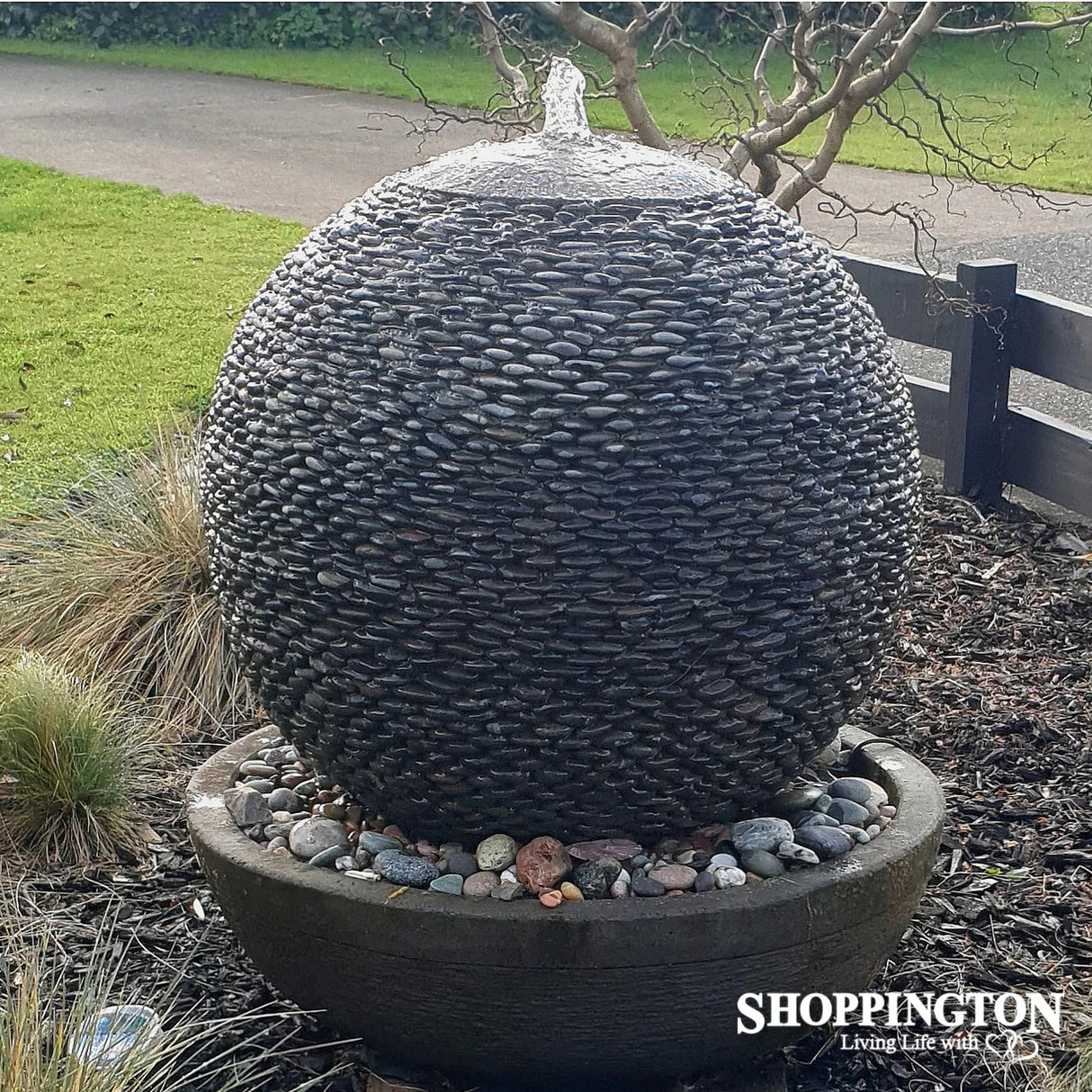 Stone Ball Water Feature 80cm x 85cm