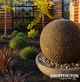 Stone Ball Water Feature 145cm incl. trough