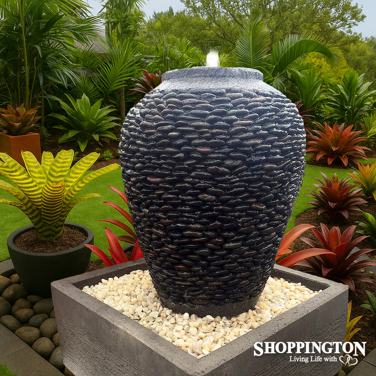 Stone Urn Water Feature