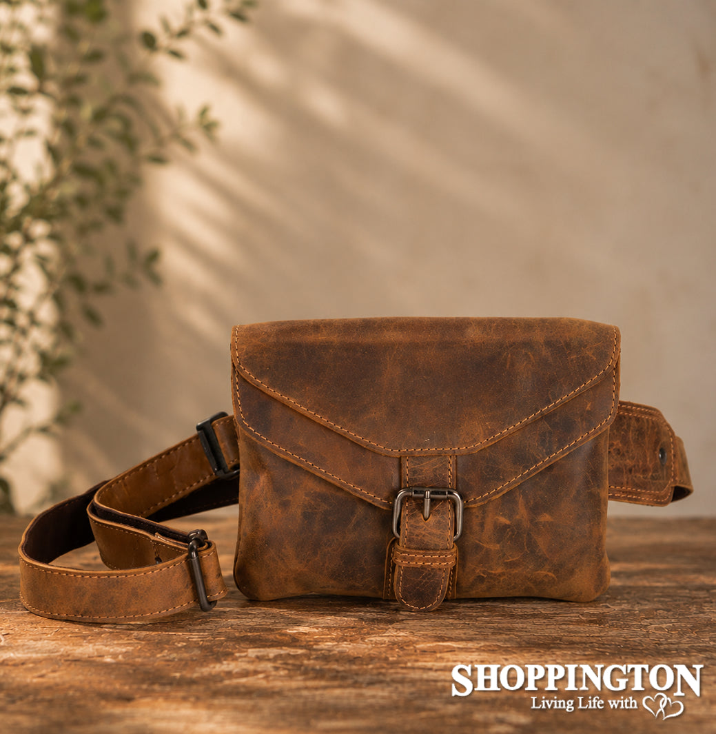 100% Leather Waist Pack