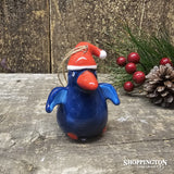 NZ Ceramic Christmas Decoration - Pukeko