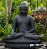 Garden Sculpture - Concrete Tranquil Buddha 100cm