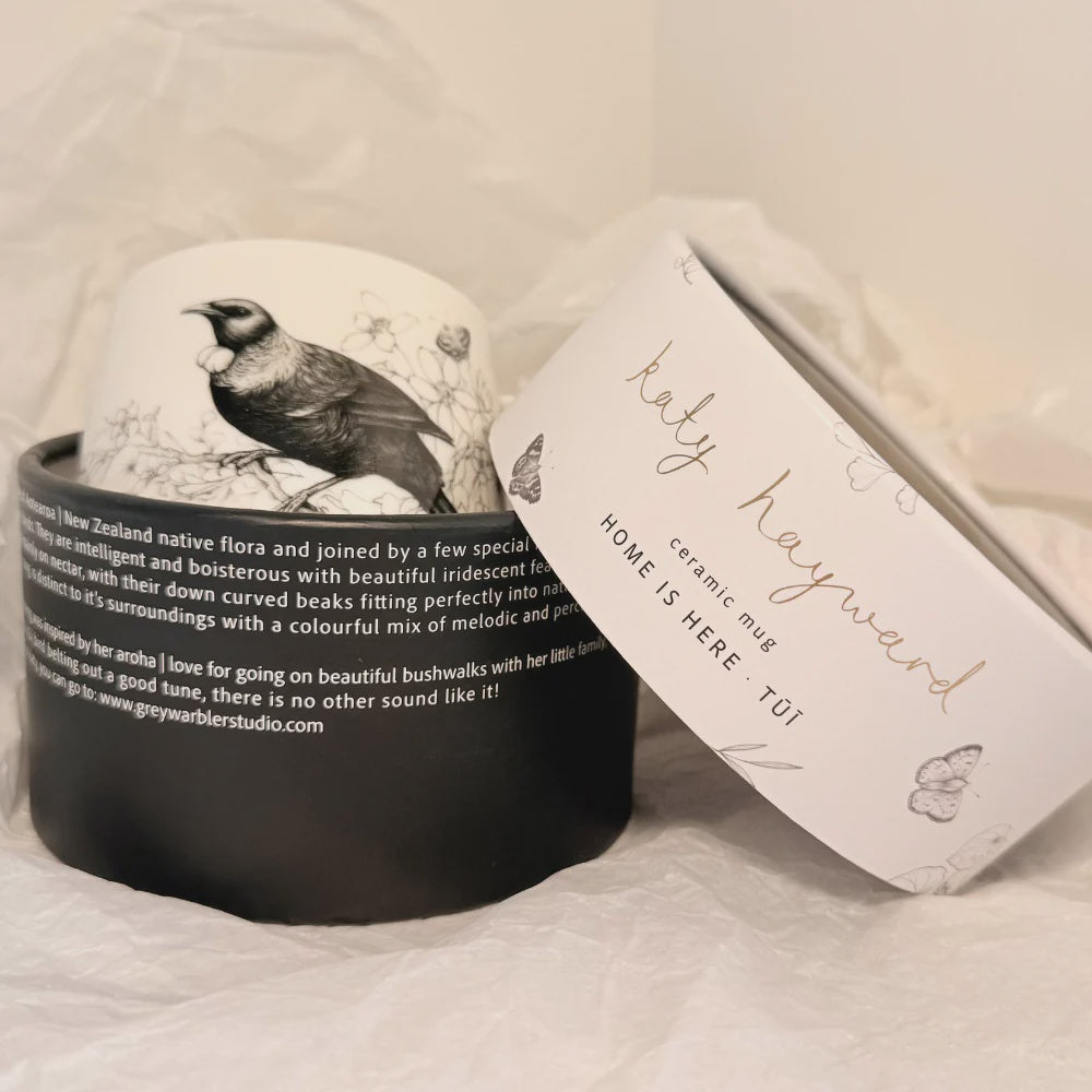 Katy Hayward Mug -  Home is Here - Tui
