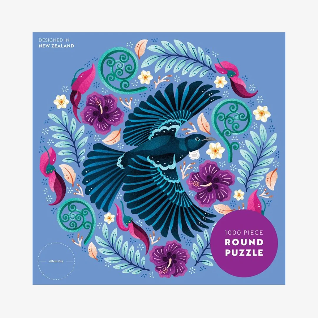 Tuneful Tui Round 1000 Piece Puzzle