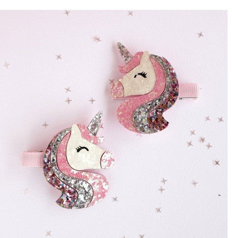 Lauren Hinkley Hair Clips - Celestial Unicorn