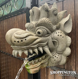 Dragons Head Wall Water Fountain