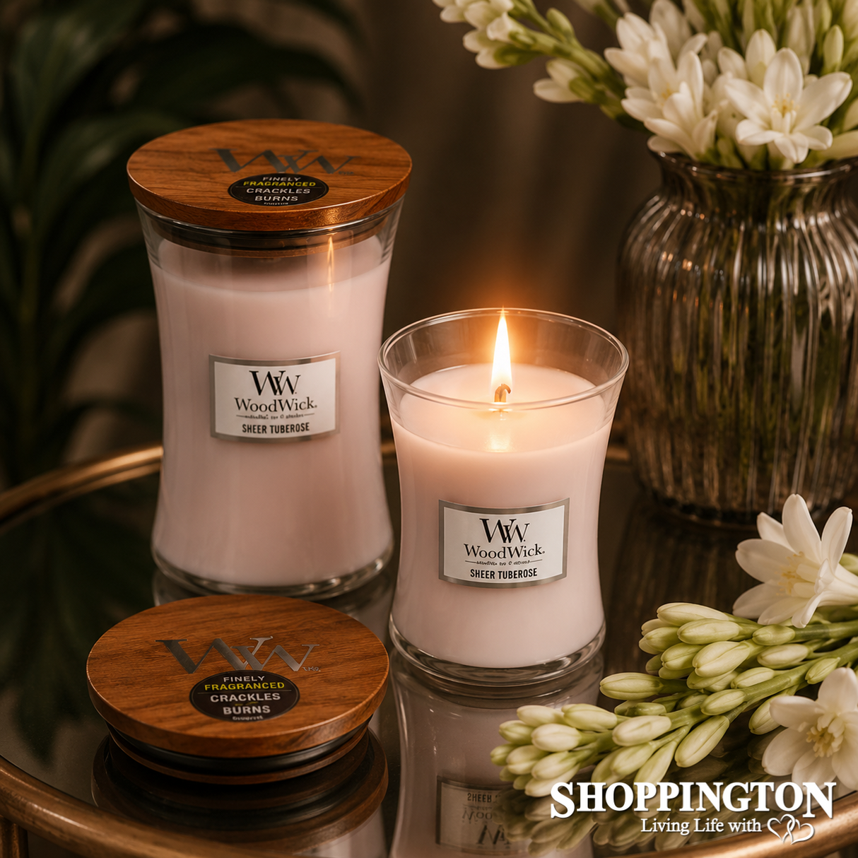 WoodWick Sheer Tuberose