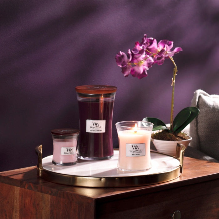 WoodWick Candle - White Honey Medium