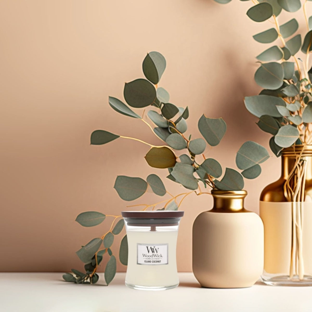 WoodWick Island Coconut Mini