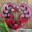z Mosaic Koru Heart / Red