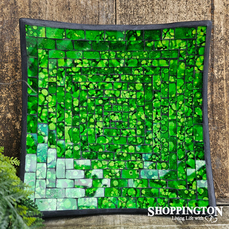z Mosaic Plate - Lime