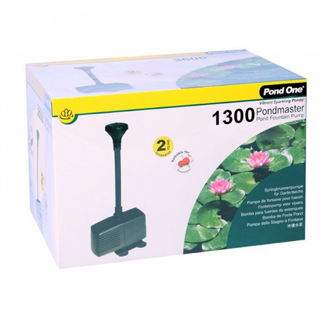 zwf Pond One Submersible Pump MK II 1300PH 1100l/hr 1.4M