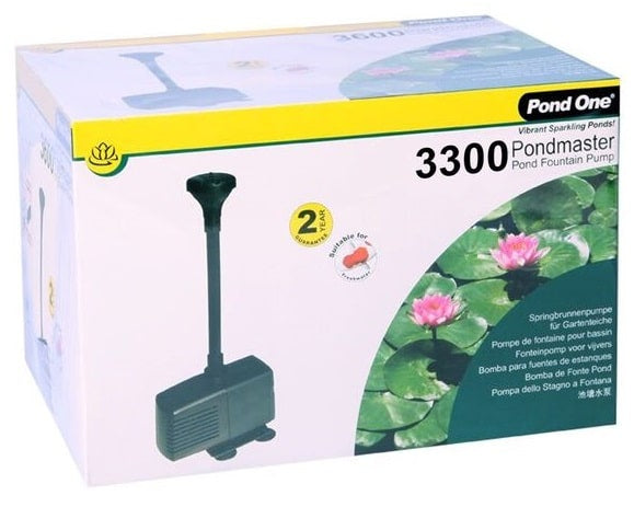 zwf Pond One Submersible Pump MK II 3300PH 2800l/hr 2.5M